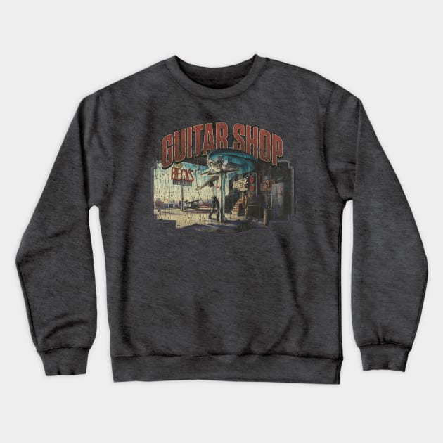 Beck's Guitar Shop 1989 Crewneck Sweatshirt by JCD666